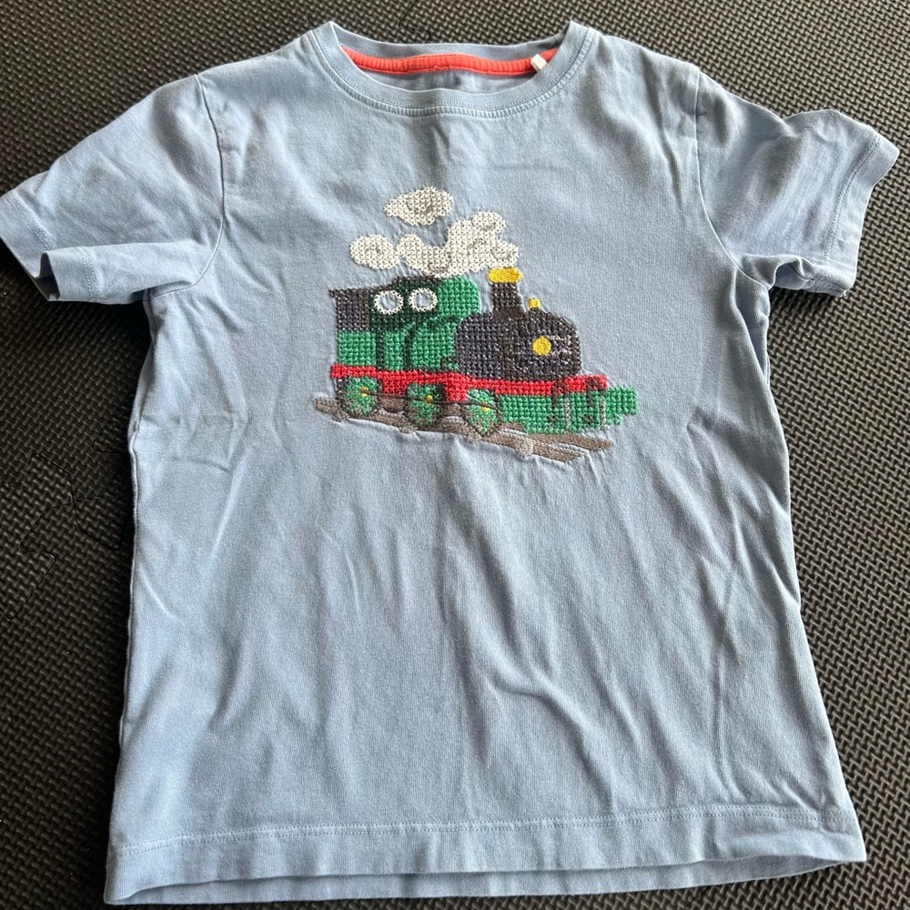 Mini Boden Train T-Shirt